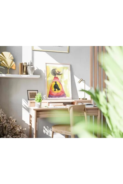 Umudum Var Duvar Posteri | A2, A3, A4 Boyutlarında Çerçeveli ve Çerçevesiz Duvar Tablosu Seçenekleri, Yetişkinlik Hisleri Koleksiyonu