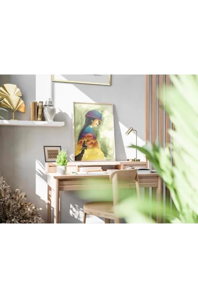 Yalnızlık Duvar Posteri | A2, A3, A4 Boyutlarında Çerçeveli ve Çerçevesiz Duvar Tablosu Seçenekleri, Yetişkinlik Hisleri Koleksiyonu