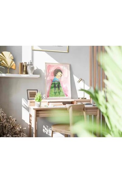 Gökkuşağı Duvar Posteri | A2, A3, A4 Boyutlarında Çerçeveli ve Çerçevesiz Duvar Tablosu Seçenekleri, Yetişkinlik Hisleri Koleksiyonu