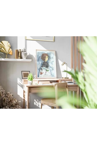 Kardan Evim Duvar Posteri | A2, A3, A4 Boyutlarında Çerçeveli ve Çerçevesiz Duvar Tablosu Seçenekleri, Yetişkinlik Hisleri Koleksiyonu