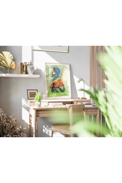 Yol Arkadaşım Duvar Posteri | A2, A3, A4 Boyutlarında Çerçeveli ve Çerçevesiz Duvar Tablosu Seçenekleri, Yetişkinlik Hisleri Koleksiyonu