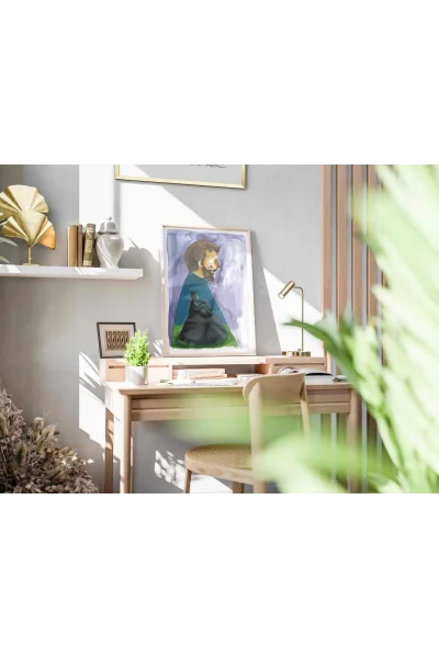 Boşluk Duvar Posteri | A2, A3, A4 Boyutlarında Çerçeveli ve Çerçevesiz Duvar Tablosu Seçenekleri, Yetişkinlik Hisleri Koleksiyonu