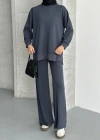 Füme Çımalı Modal Tesettür Alt Üst Takım