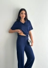 Lacivert Polo Yaka Modal Takım