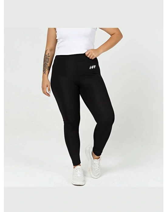 Büyük Beden Esnek Spor Tayt