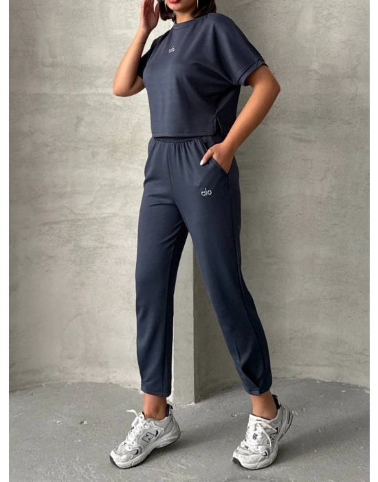 Füme Alo Model Lastikli Modal Kumaş Eşofman