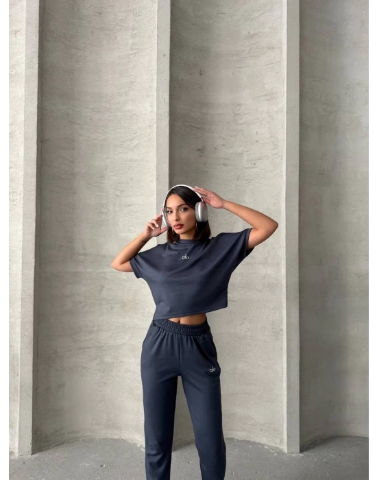 Füme Alo Model Lastikli Modal Kumaş Eşofman