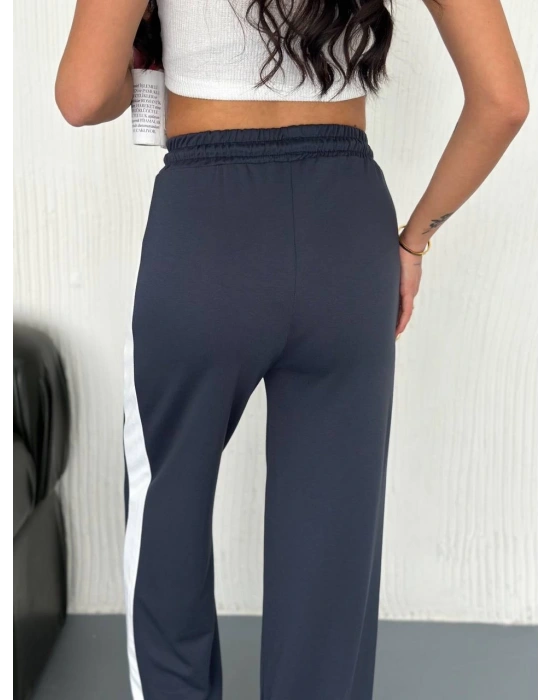 Füme Garni Detaylı Bayan Eşofman Altı