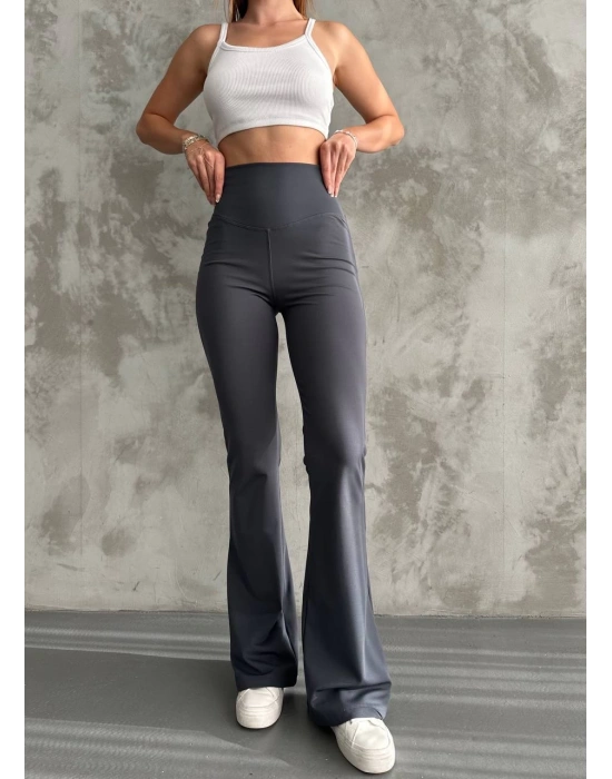 Füme Oys İspanyol Paça Pantolon