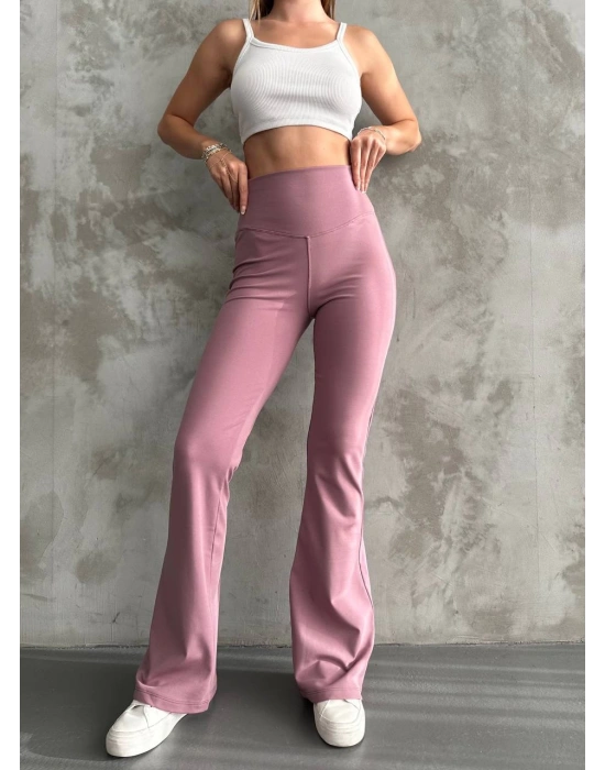 Gül Kurusu Oys İspanyol Paça Pantolon