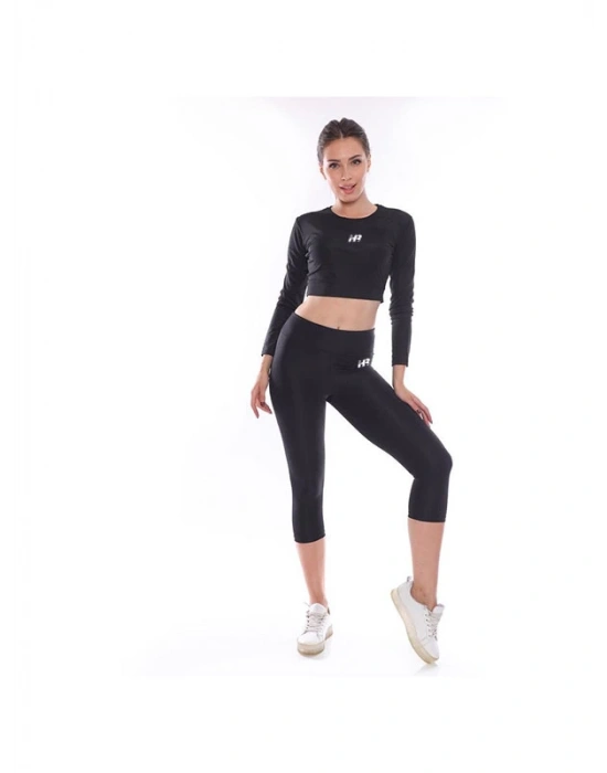 Karyoka Dikiş Detaylı Kapri Tayt