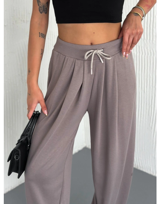 Küf Modal Pileli Şalvar