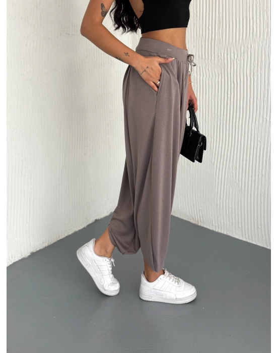 Küf Modal Pileli Şalvar