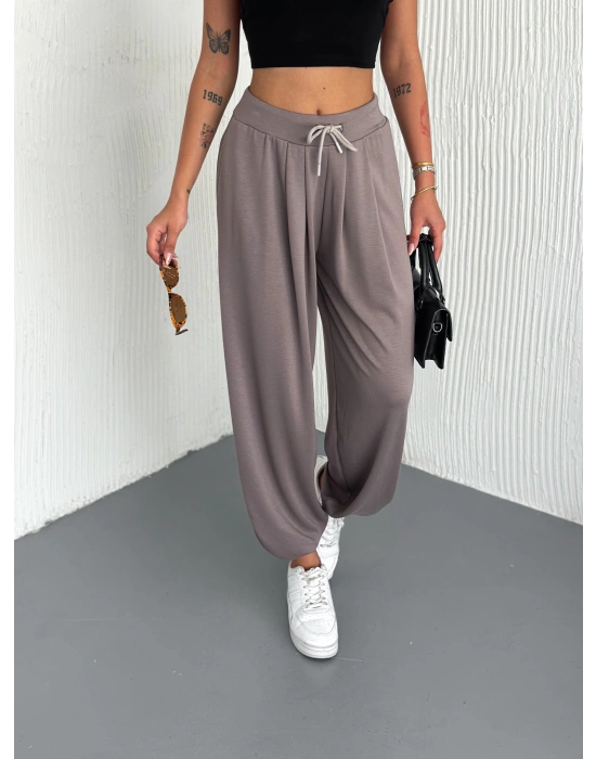 Küf Modal Pileli Şalvar