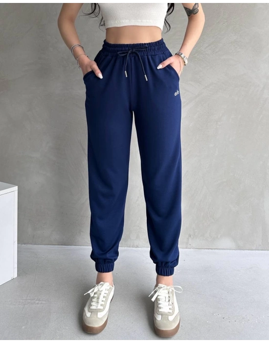 Lacivert Alo Model Lastikli Modal Kumaş Eşofman