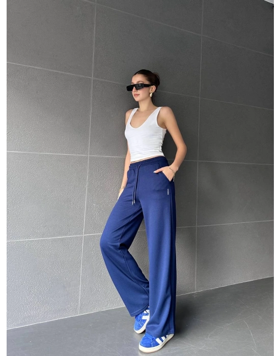 Lacivert Oys Modal Bol Paça Eşofman