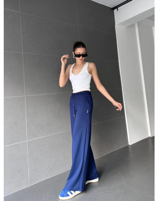 Lacivert Oys Modal Bol Paça Eşofman