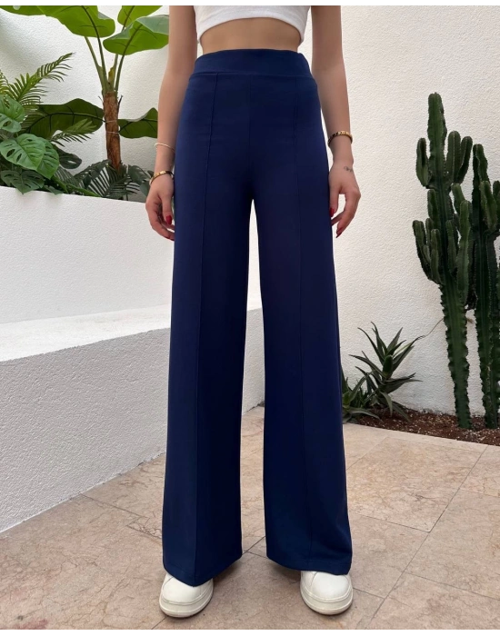 Lacivert Oys Model Çımalı Pantolon