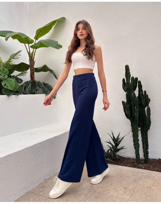 Lacivert Oys Model Çımalı Pantolon