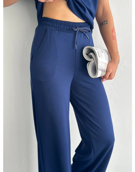 Lacivert Polo Yaka Modal Takım