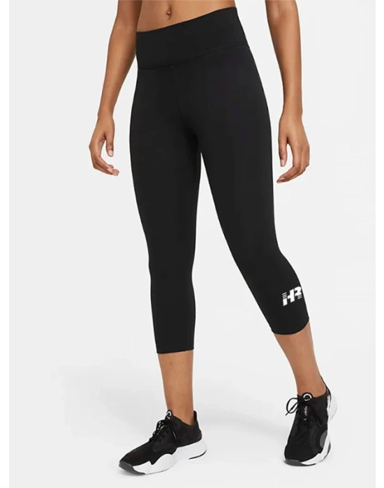 Paça Baskılı Kapri Tayt