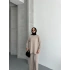 Bej Modal Çımalı Kadın Uzun Alt Üst Takım