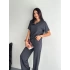 Füme Polo Yaka Modal Takım