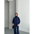 Lacivert Modal Çımalı Kadın Uzun Alt Üst Takım