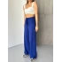 Mavi Zara Gofralı Kadın Pantolon