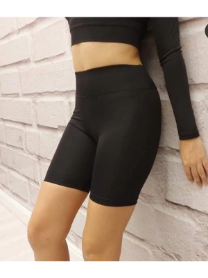 Biker Pus-Up Özellikli Toparlayıcı Sporcu Şort