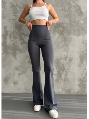 Füme Oys İspanyol Paça Pantolon