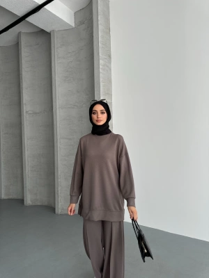 Küf Modal Çımalı Kadın Uzun Alt Üst Takım