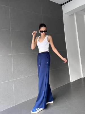 Lacivert Oys Modal Bol Paça Eşofman