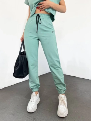 Mint Lastikli Paça Kompak Eşofman