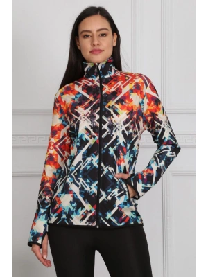 Turunculu Desen Dijital Baskılı Sporcu Takım