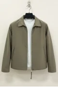 Erkek Normal Kalıp Mevsimlik Ceket Yeşil Cd157
