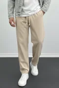 Erkek Jogger Pantolon Krem Cd160