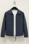 Erkek Normal Kalıp Mevsimlik Ceket Lacivert Cd157