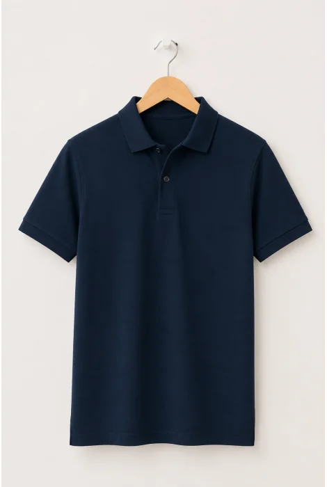 Erkek Polo Yaka Tişört Lacivert Cd185