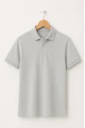 Erkek Polo Yaka Tişört Gri Cd185