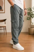 Erkek Baggy Pantolon Açık Yeşil Cd189
