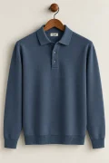 Erkek Polo Yaka Kazak İndigo Cd111
