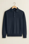 Erkek Polo Yaka Kazak Lacivert Cd111