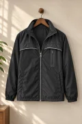 Erkek Softshell Yağmurluk Siyah Cd198