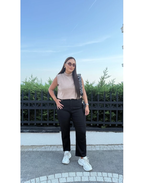 Siyah Likralı Jean