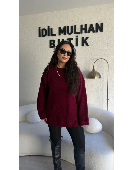 Vişne Çürüğü Orj Marka Oversize Kazak