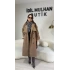 Mocca Düğme Detaylı Trençkot