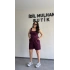 Mürdüm Oysh Kumaş Şortlu Takım