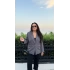Gri Omuzları Vatkalı Blazer Ceket