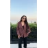 Kahverengi Omuzları Vatkalı Blazer Ceket